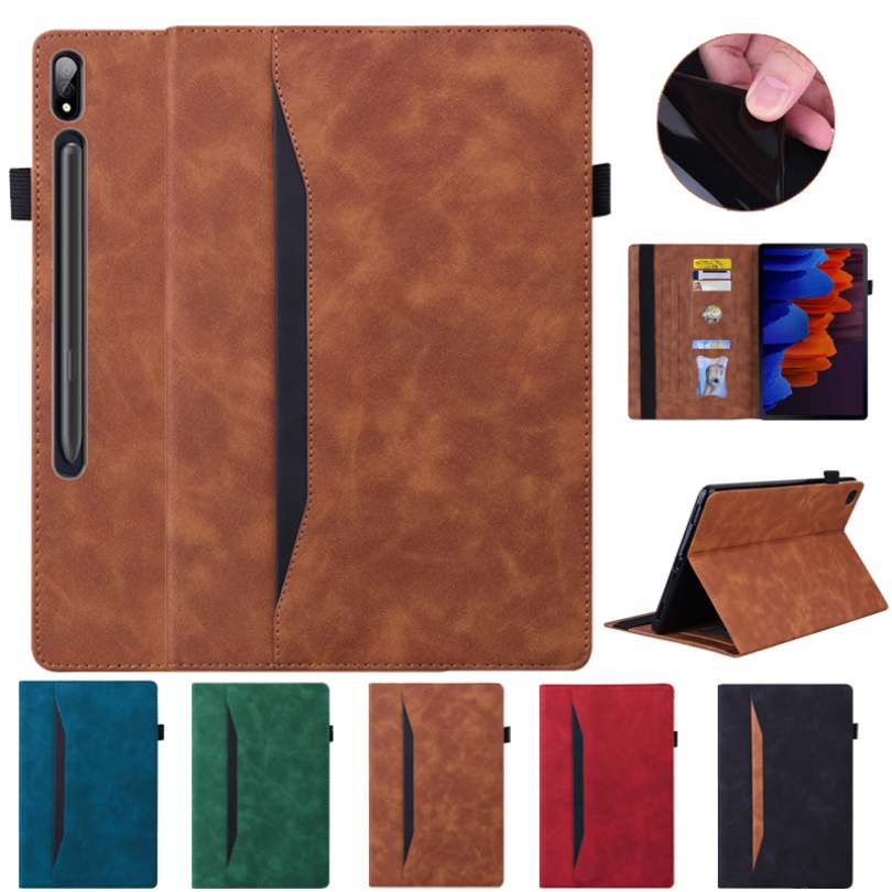 Bao Da Máy Tính Bảng Bằng PU + TPU Mềm Cho Lenovo Tab P12 Pro / Lenovo Xiaoxin Pad Pro 12.6 inch 2021