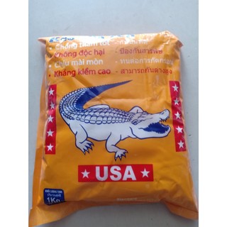 1Kg Keo chà ron Thái Lan trắng, bột chít mạch Cá Sấu Thailand ron gạch chống thấm