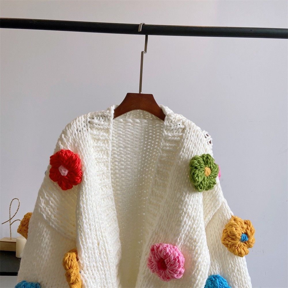 K Áo Sweater Dệt Kim Ba Chiều Phong Cách Mới Mùa Thu Đông Dễ Phối Đồ La