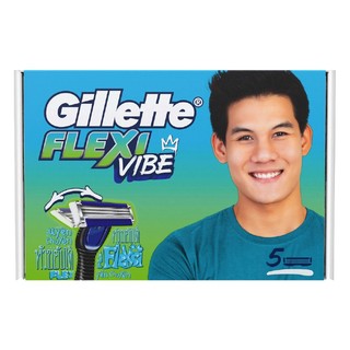 Hộp 5 đầu dao cạo thay thế gillette flexi vibe