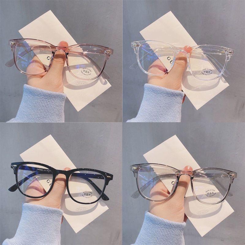 Kính mắt RIPE GIRL gọng vuông chống tia bức xạ và ánh sáng xanh thời trang dành cho cả nam và nữ