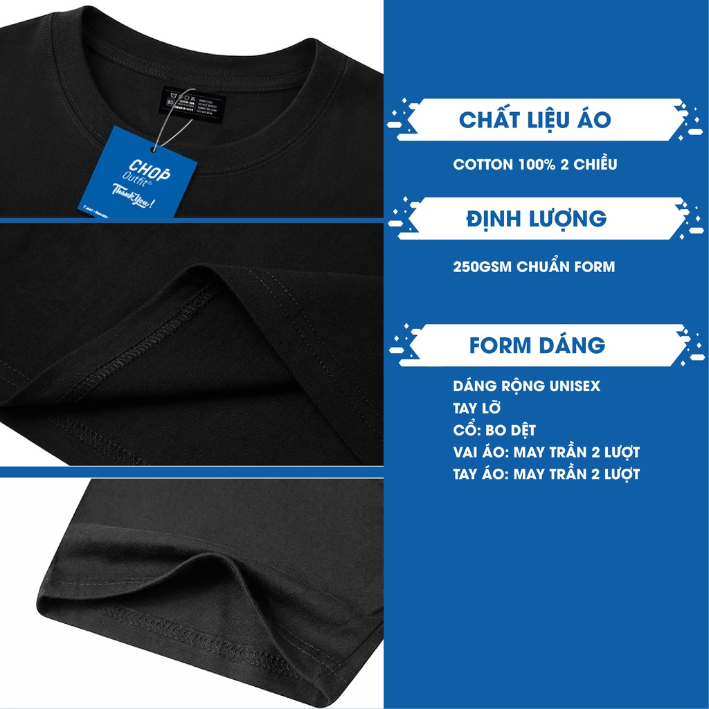Áo Thun Tay Lỡ HAVE NICE DAY by CHÓP OUTFIT  Form Rộng Áo Phông Nam Nữ