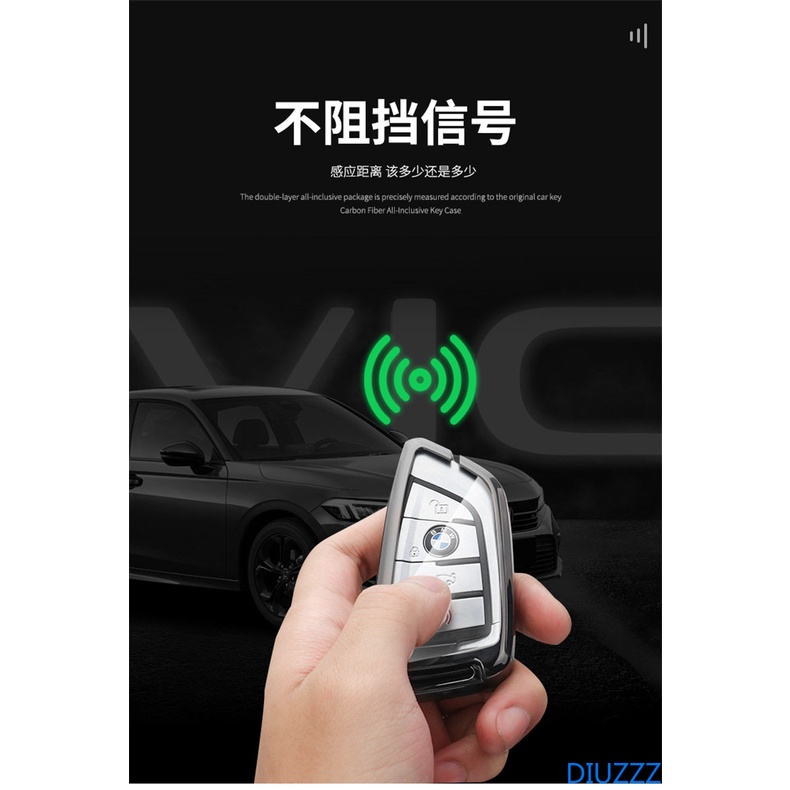 Ốp Chìa Khóa Xe Hơi Bằng Sợi Carbon Cao Cấp Cho BMW X3 X5 X6 F30 F34 E60 E90 F10 E34 E36 F20 G30 F15 F16 1 3 5 7