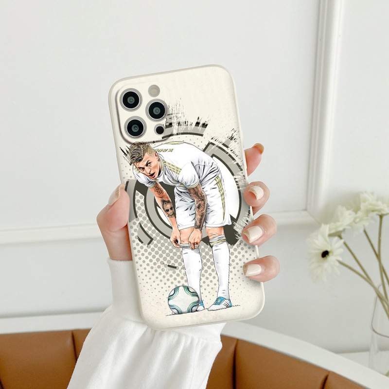 Ốp iphone BVC Bóng đá Realmadrid ốp vuông cho 6/6splus/7/7plus/8/8plus/x/xr/xs/11/12/13/14/pro/max/plus/promax