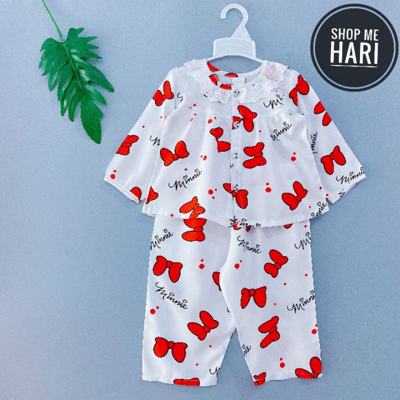 Bộ tole/lanh tay dài quần dài cài nút giữa