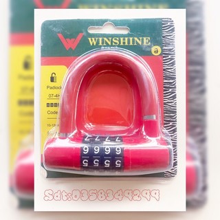 Ổ khoá winshine mini 4 mã số cao cấp hình chữ u