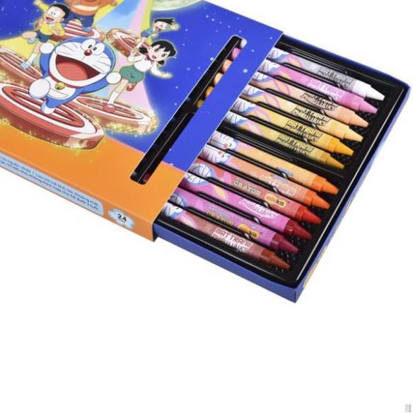 Bút Sáp màu Thiên Long Doraemon CR-C06/DO- 24 màu .