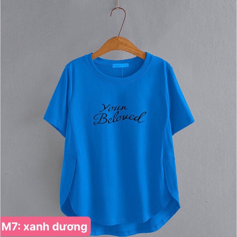 Áo phông cotton hàng đẹp, phom chuẩn đủ size đến 120kg