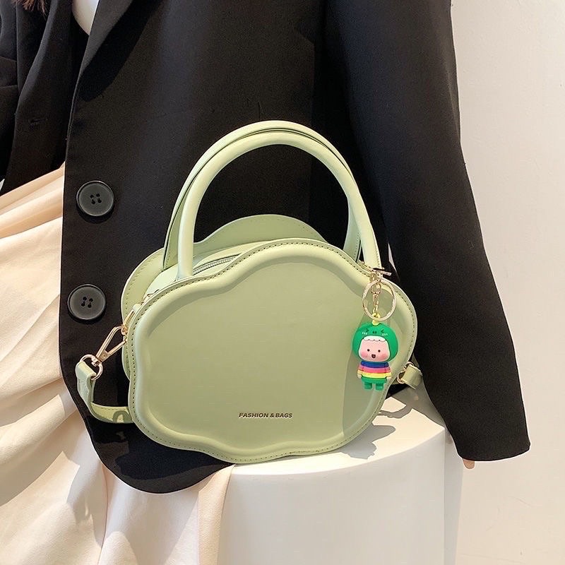 Túi xách nữ màu pastel kiểu dáng hình đám mây xinh xắn