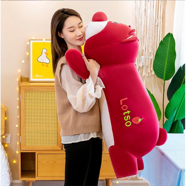 Gấu Bông Ôm Lotso Nằm Khổng Lồ Xinh Xắn, Mềm Mịn - Diabrand