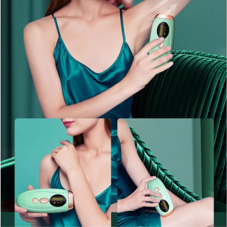Máy triệt lông vĩnh viễn mini cầm tay IPL Phonton chính hãng tẩy lông nách, lông tay, chân, lông vùng kín tại nhà