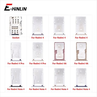 Khay Đựng Thẻ Sim Micro SD Cho XiaoMi Redmi 4A 4 Pro Note 4