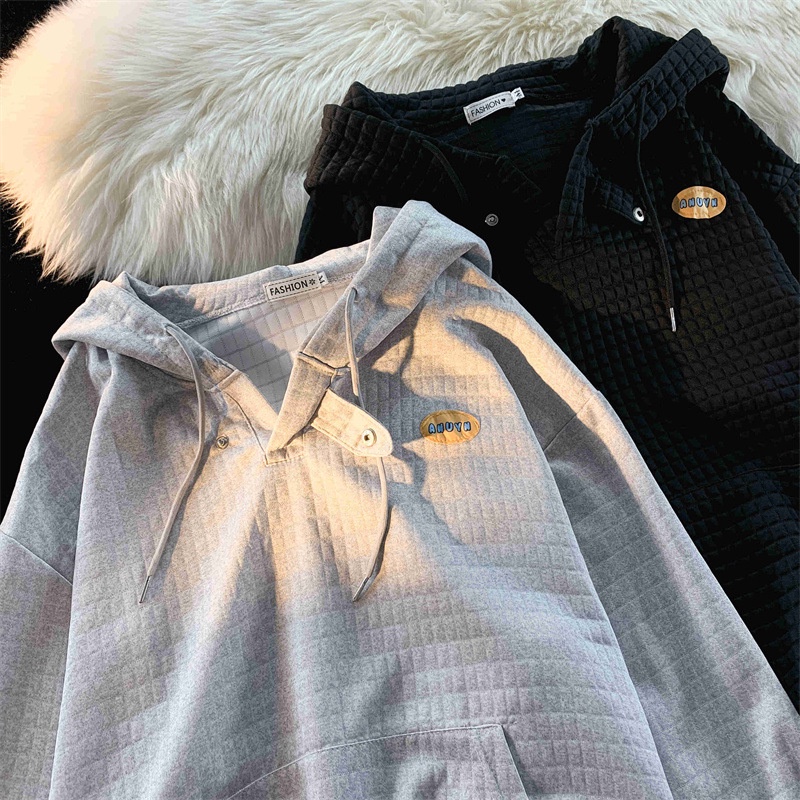 Áo Hoodie Mỏng Màu Sắc Trơn Dễ Phối Đồ Thời Trang Cho Nam