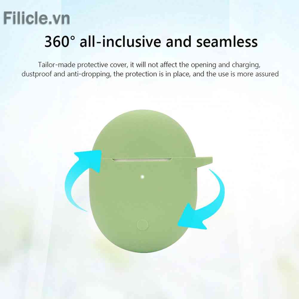 Soft Silicone Cases Earphone Headphones Full Cover for Xiaomi Redmi Buds 4