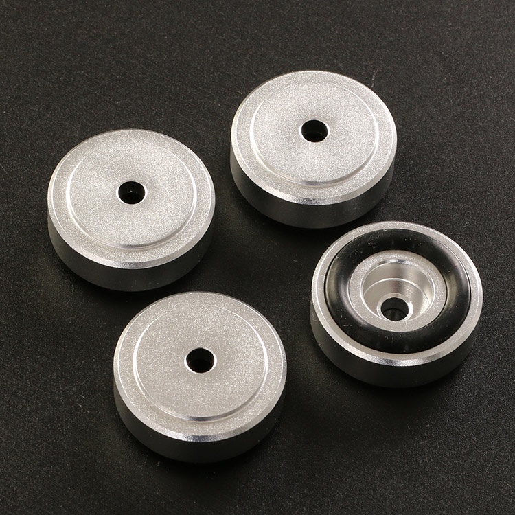 K05 Chân kê máy nhôm phay, đường kính 30mm, cao 10mm