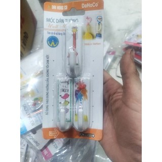 Móc dán tường vĩ 3 cái
