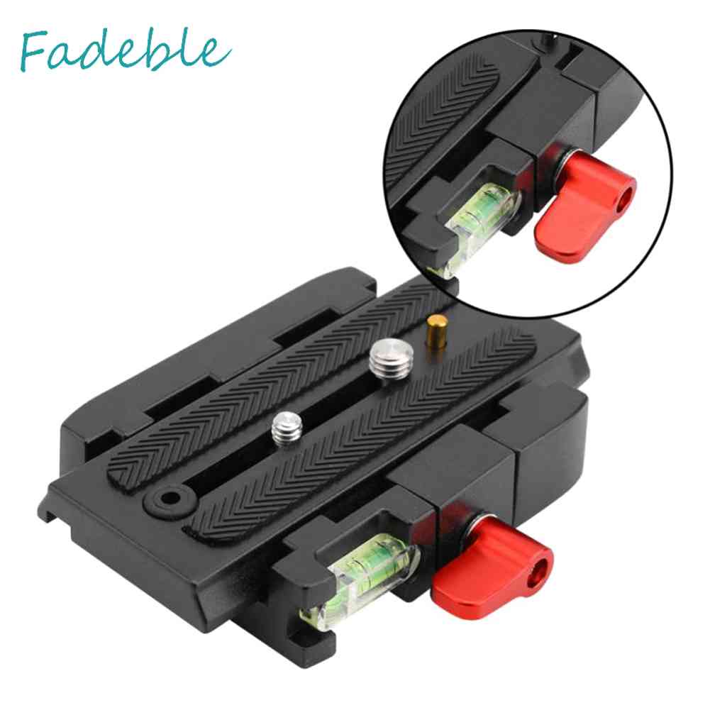 P200 Quick Release Plate Aluminium Alloy Clamp Tripod for Manfrotto 501 Q5