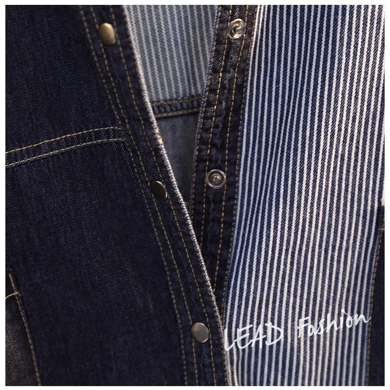 Áo Sơ Mi Dáng Rộng Phối Hai Túi Thời Trang Trẻ Trung Cho Nữ