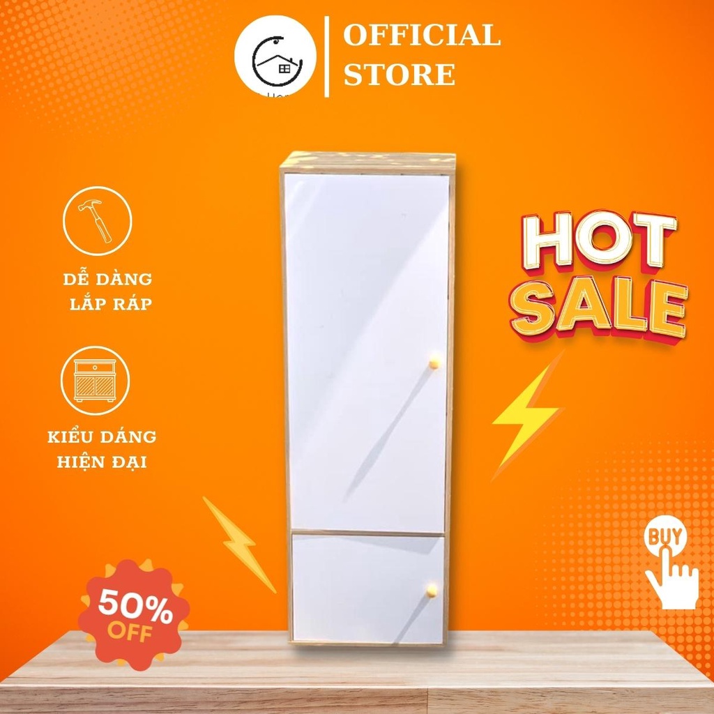 Tủ Gỗ Đa Năng Tủ Đựng Quần Áo Chất Liệu MDF phong Cách Bắc Âu hiện đại