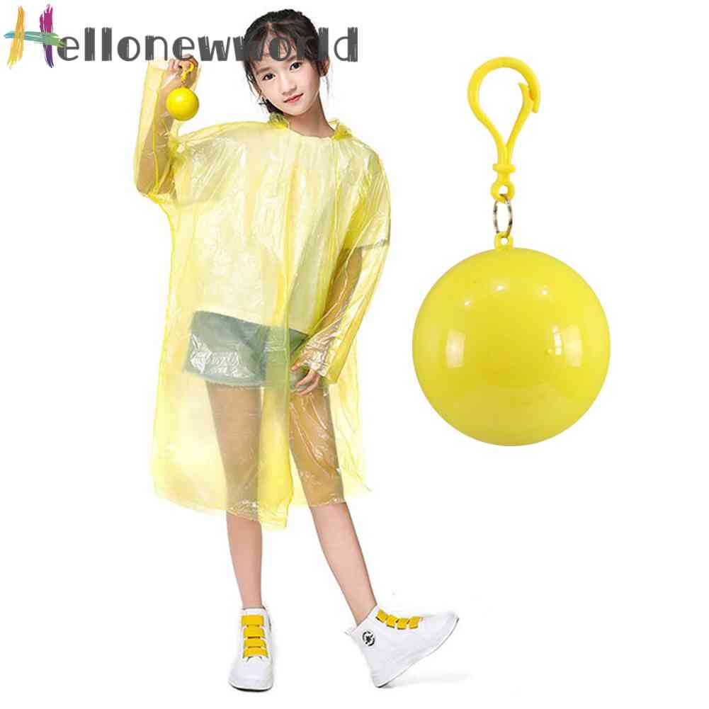 Áo Mưa Dạng Nén Dùng Một Lần Cho Trẻ Em Và Người Lớn