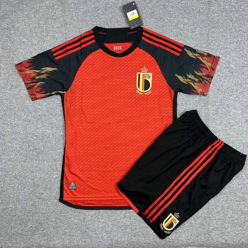 Áo bóng đá các đội tuyển giải Worlđ Cup 2022 sân nhà sân khách đủ mẫu , Bộ quần áo đá banh in ấn theo yêu cầu