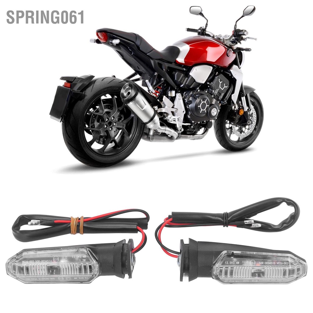 Spring061 2 chiếc Đèn báo rẽ LED xe máy nháy thay thế cho CB250R CB150R CB1000R