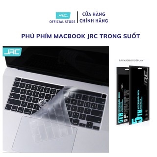 Phủ phím macbook trong suốt jrc đủ dòng máy macbook air m1, m2, pro m1, m2, pro 14inch, 16inch mỏng nhẹ