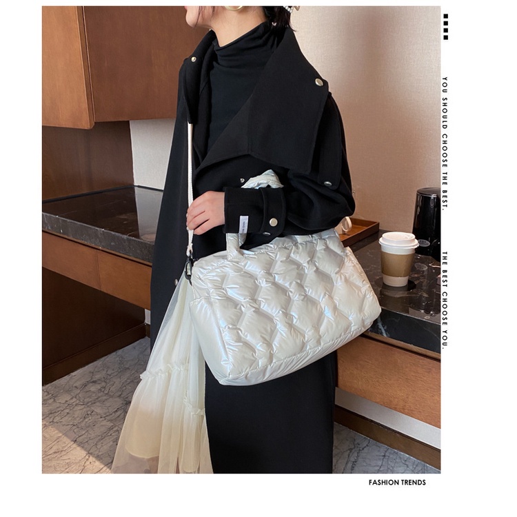 Túi Đeo Chéo Cỡ Lớn Thiết Kế Giản Dị Thời Trang