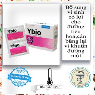 Men vi sinh ybio hộp 24 gói
