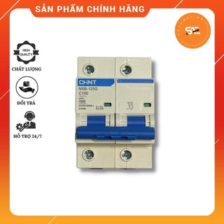 Aptomat chint 2 pha 80a/100a nxb-125 2p c80 10ka, cầu dao tự động hàng chính hãng chuyên dùng hộ gia đình