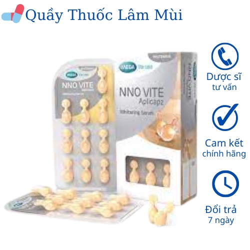 SERUM VIÊN DƯỠNG TRẮNG DA MEGA NNO VITE  MẪU MỚI