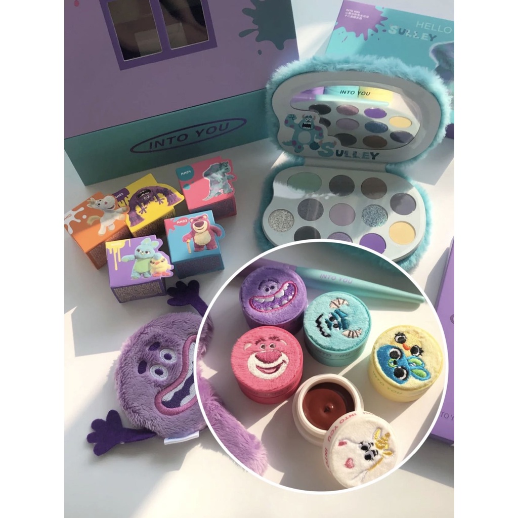 Son Môi INTO YOU Pixar Furry Màu Khói MM01 MM02 MM03 MM04 MM05 Kết Cấu Nhung