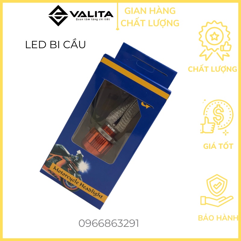 ✅[ Hàng Nhập Khẩu ] Đèn pha led BI CẦU RÂU phù hợp với các loại xe Wave Future Blade, Sirius, Vision ( Hàng Mới Về )⚡