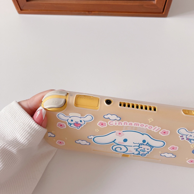 Ốp Bảo Vệ Máy Chơi Game Nintendo Switch Lite Chống Trầy Xước Hình Cậu Bé Bút Chì Dễ Thương