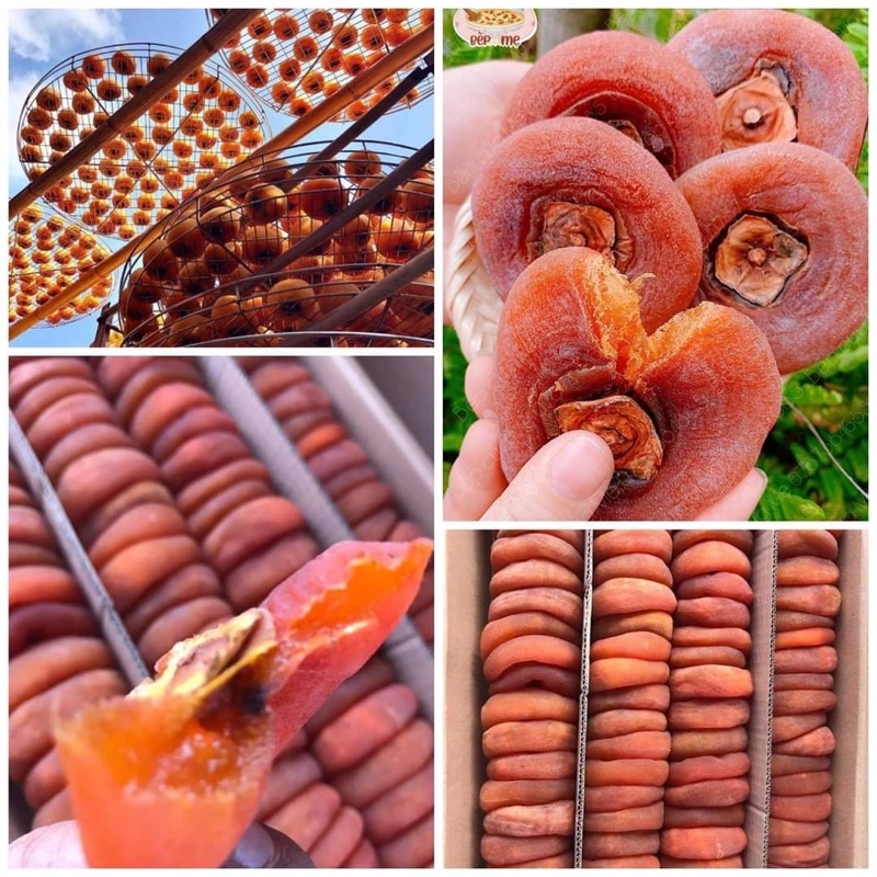 1kg Hồng sấy dẻo Đà Lạt❤️GIÁ SỈ❤️ đặc sản thơm ngon biếu tặng