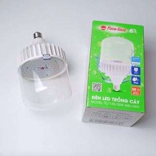 Đèn led trồng cây Rạng Đông 50W, đèn quang hợp cho cây trong nhà, kích thích tăng trưởng Model: TC-T135/50W WBU
