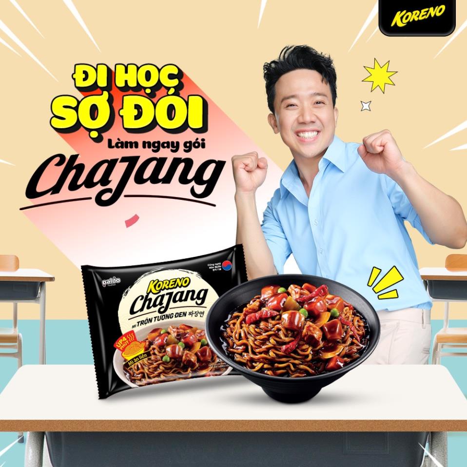 Mì Trộn Hàn Quốc Tương Đen KORENO gói 78gr
