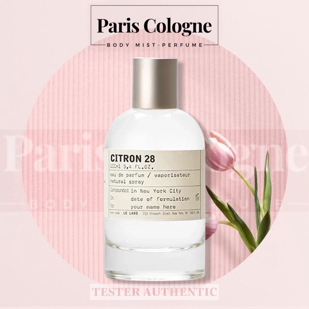 | 𝐏𝐀𝐑𝐈𝐒 𝐂𝐎𝐋𝐎𝐆𝐍𝐄 | l e l a b o - Citron 28 EDP | Nước hoa unisex