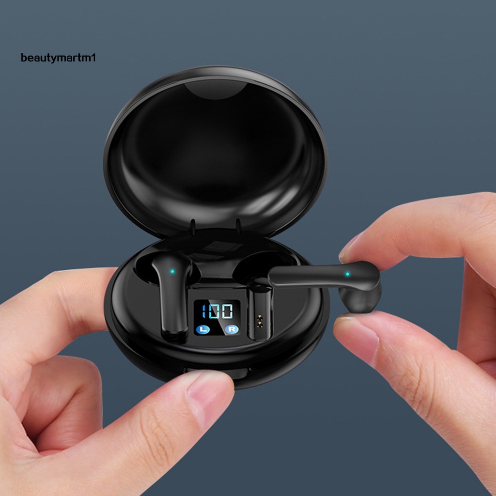 Tai Nghe Nhét Tai Beautymartm1 JS82 Bluetooth 5.0 Không Thấm Nước Thiết Kế Nhỏ Gọn Cho Điện Thoại