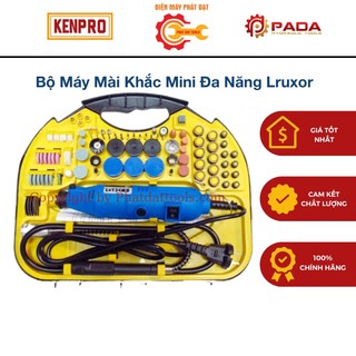 Bộ máy mài khắc mini đa năng LRUXOR 100 chi tiết cao cấp-Hàng chính hãng-Bảo hành 6 tháng