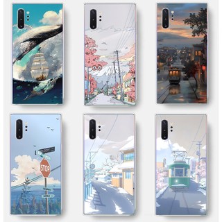 Ốp Điện Thoại TPU Dẻo Thời Trang Sang Trọng Cho Samsung Galaxy Note 10 plus