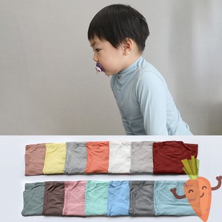 Áo Cổ Cao 3 Phân Chất Thun Lạnh Cho Bé MKMA01