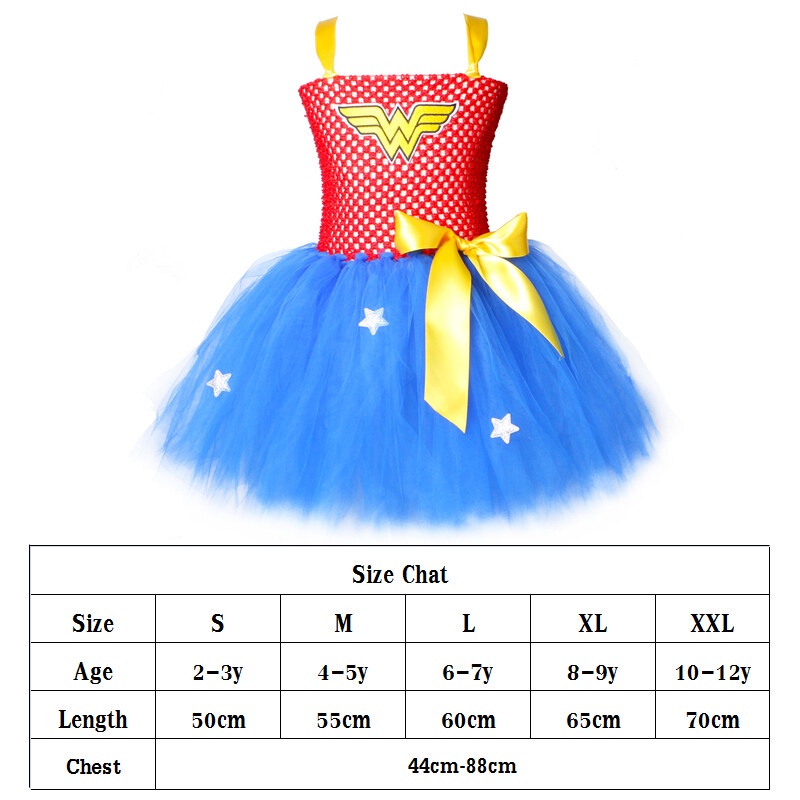 Đầm Xoè Tutu Hoá Trang Halloween Cho Bé Gái