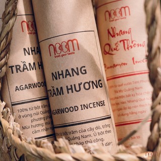Nhang quế thông NOOM, 40cm, nhang sạch lành