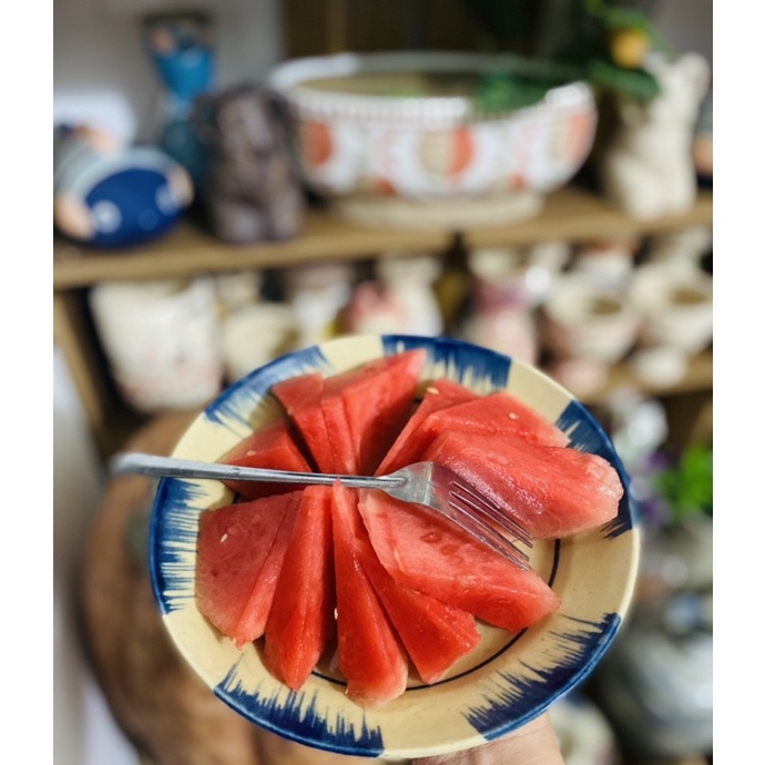 Dĩa Phếch Thường 20cm Có Chân Đinh