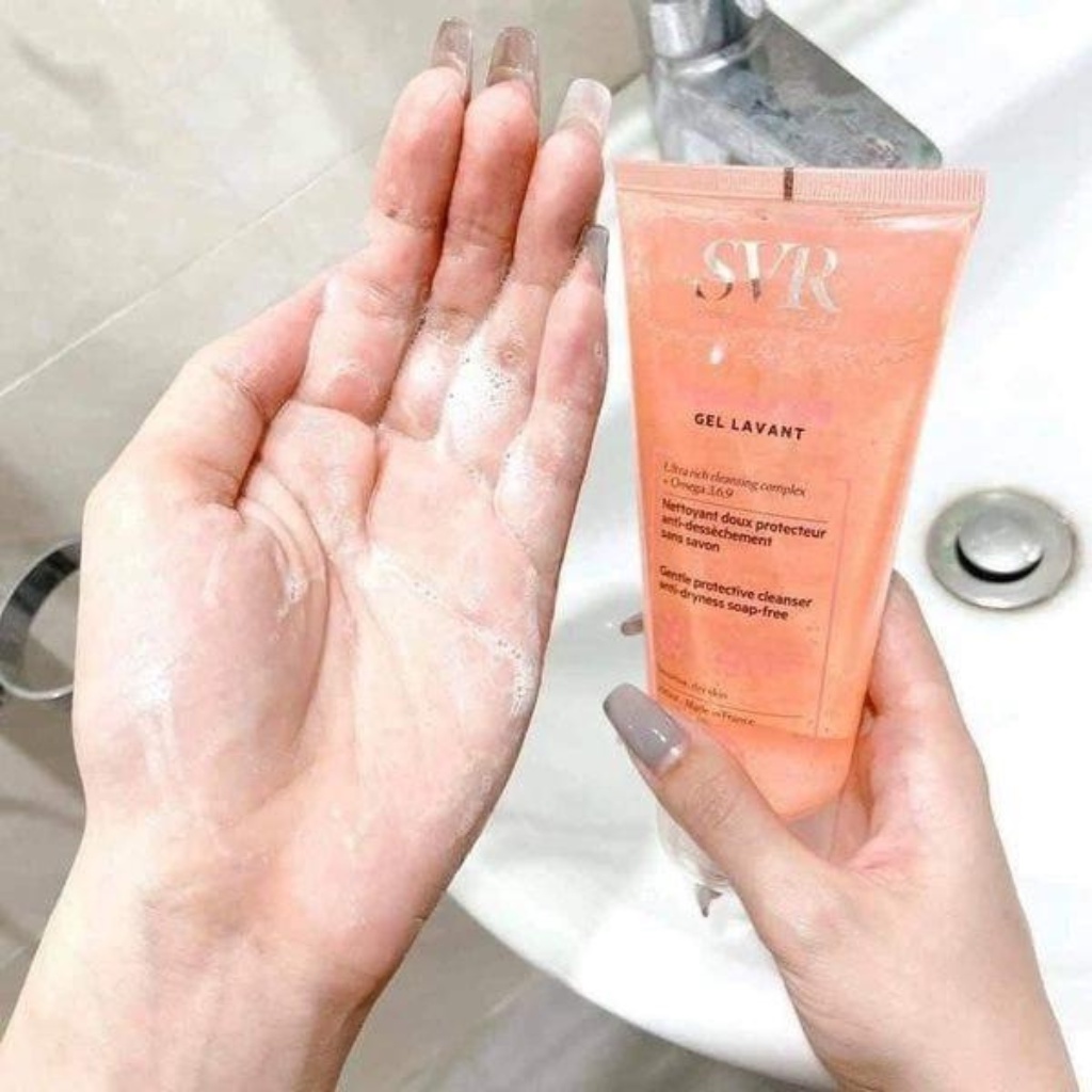 Sữa rửa mặt SVR Topialyse Gel Lavant - Sữa Rửa Mặt Không Chứa Xà Phòng Cho Da Khô, da thường 200ml, 1000ml