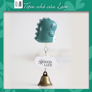 Chuông gió gốm treo cửa, Phong linh hình khủng long mụp