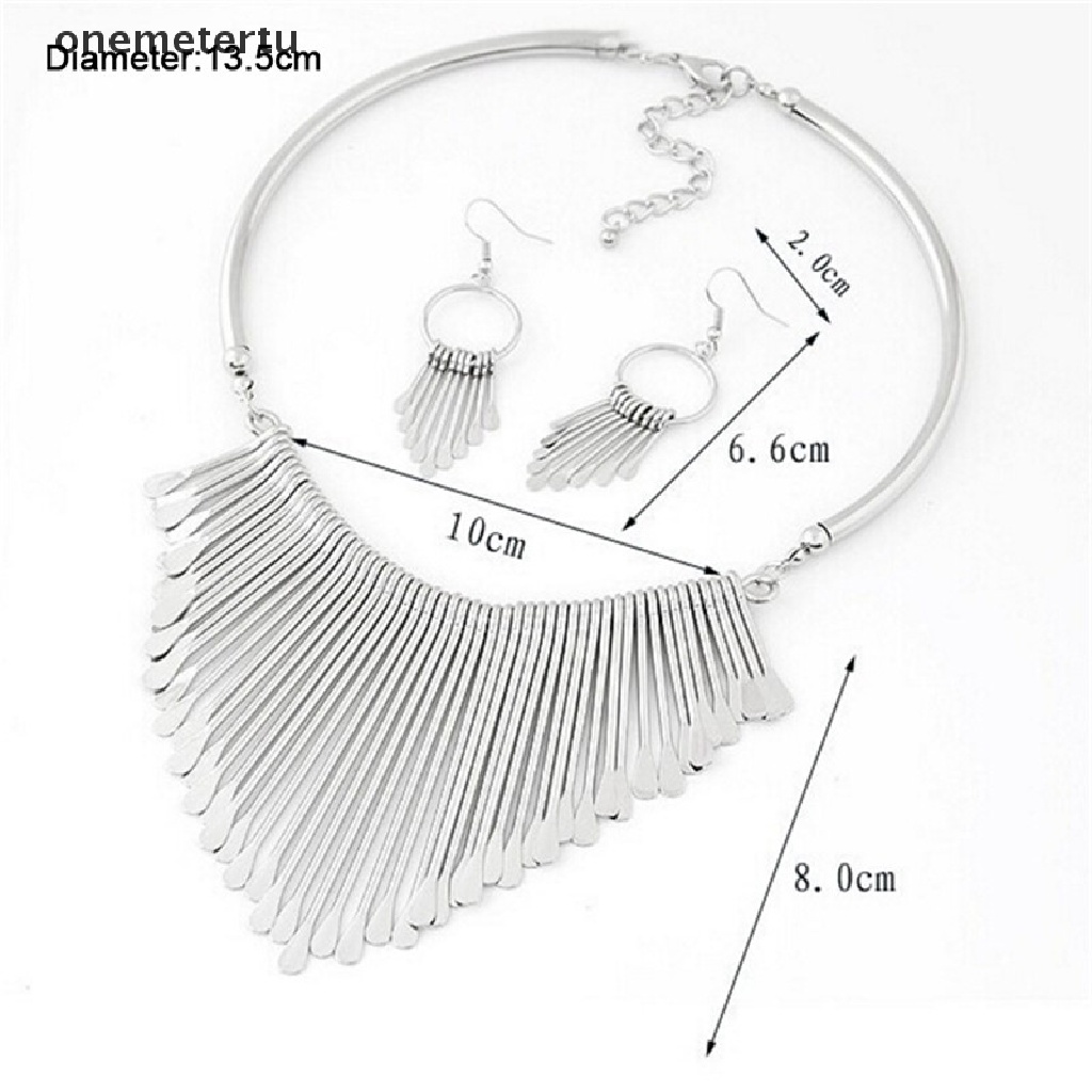 1 Set Vòng cổ Và Bông Tai Hình Đồng Xu Bằng Kim Loại Thời Trang Dành Cho Nữ