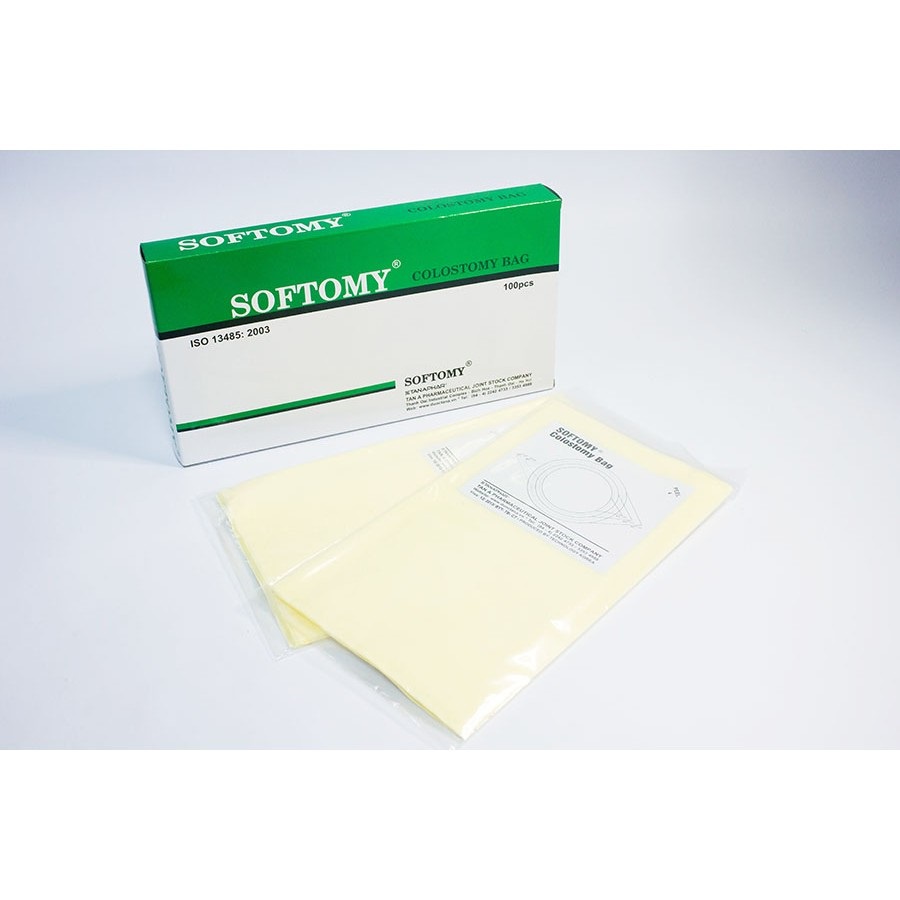 Túi Hậu Môn Nhân Tạo Softomy Hộp 100 Túi