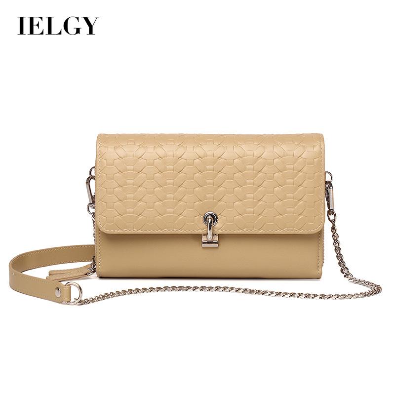 Túi Đeo Chéo Bằng Vải Dệt Có Khóa Họa Tiết Đơn Giản Cho Nữ